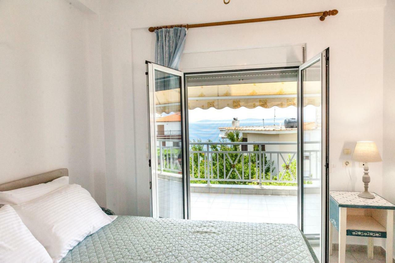 Apartamento Casa Bianca Μεζονέτα Με Θέα Στη Θάλασσα Neos Marmaras Exterior foto